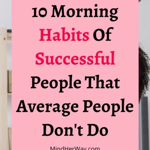 Important Morning Habits Of Successful People