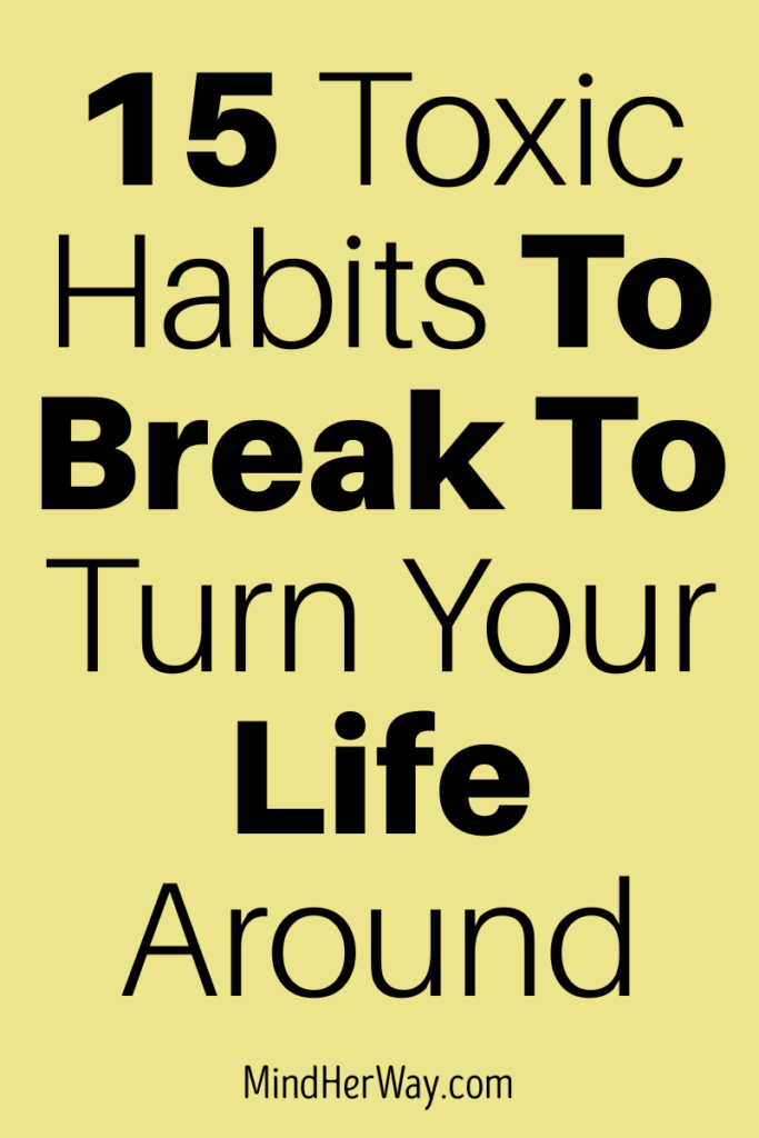 Bad Habits You Should Break 2