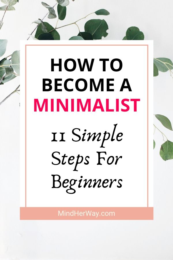 How to become a minimalist