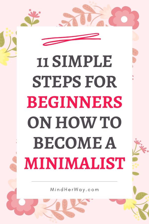 How to become a minimalist