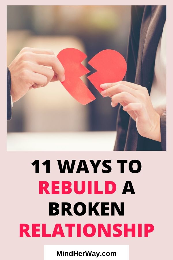 How To Mend A Broken Relationship