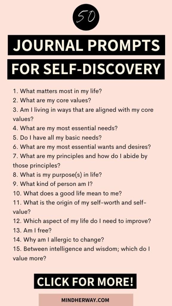 Self-Discovery Questions