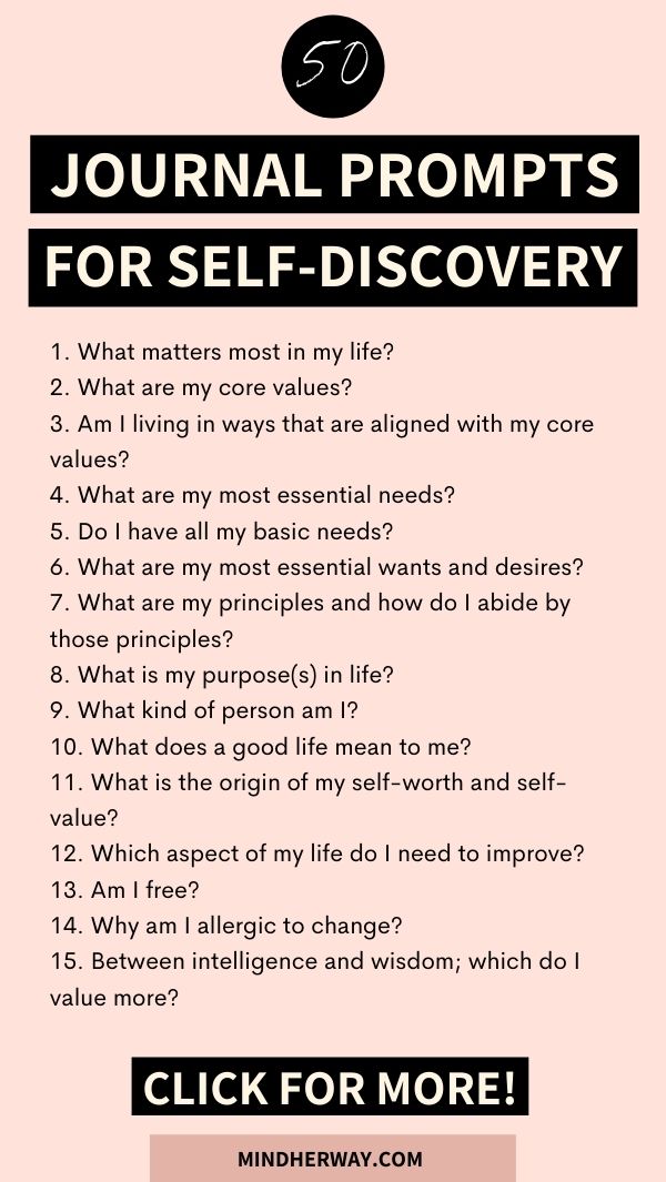 50 Self-Discovery Questions For Personal Growth - Mind Her Way