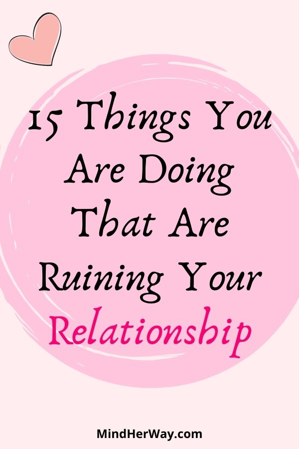 Bad Habits In Relationships
